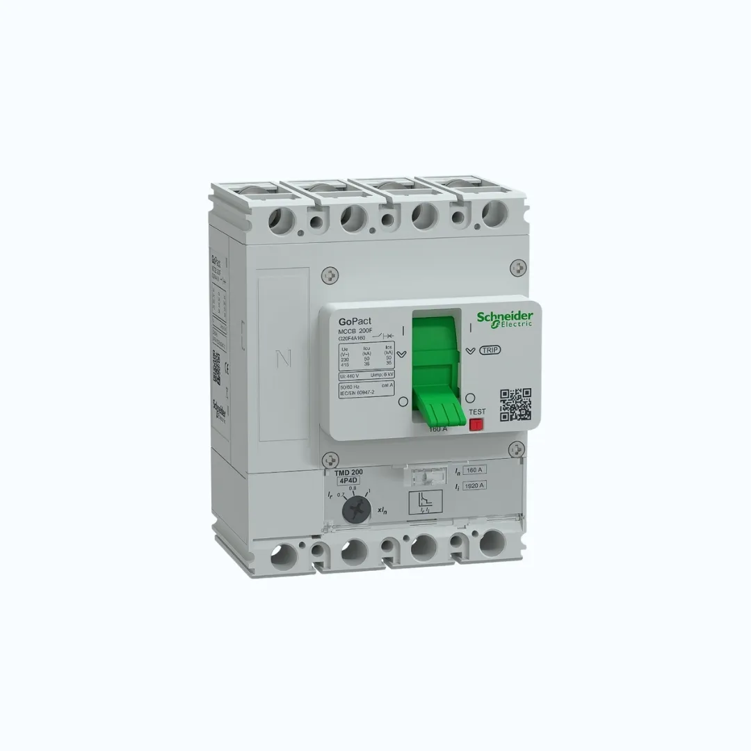 Schneider MCCB Adjustable- 36 kA at 415 V AC/4P 160A-G20F4A160