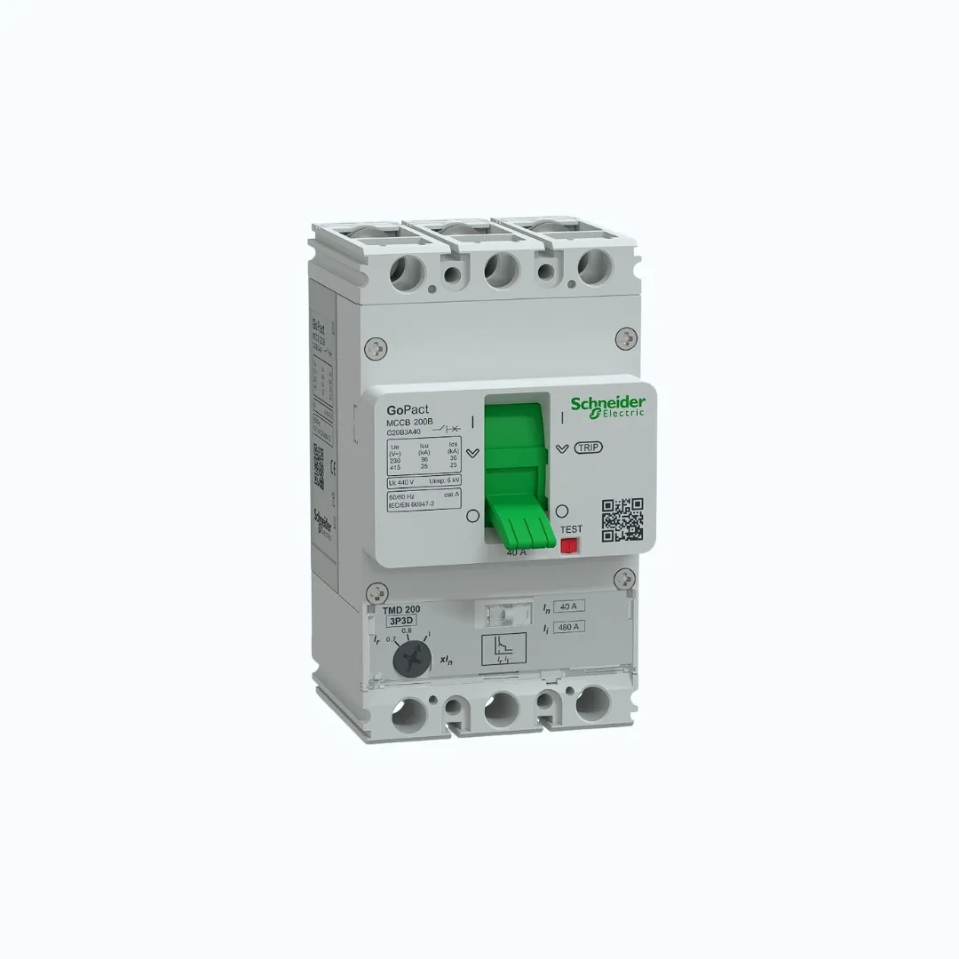 Schneider MCCB Adjustable- 25 kA at 415 V AC/3P 40A-G20B3A40