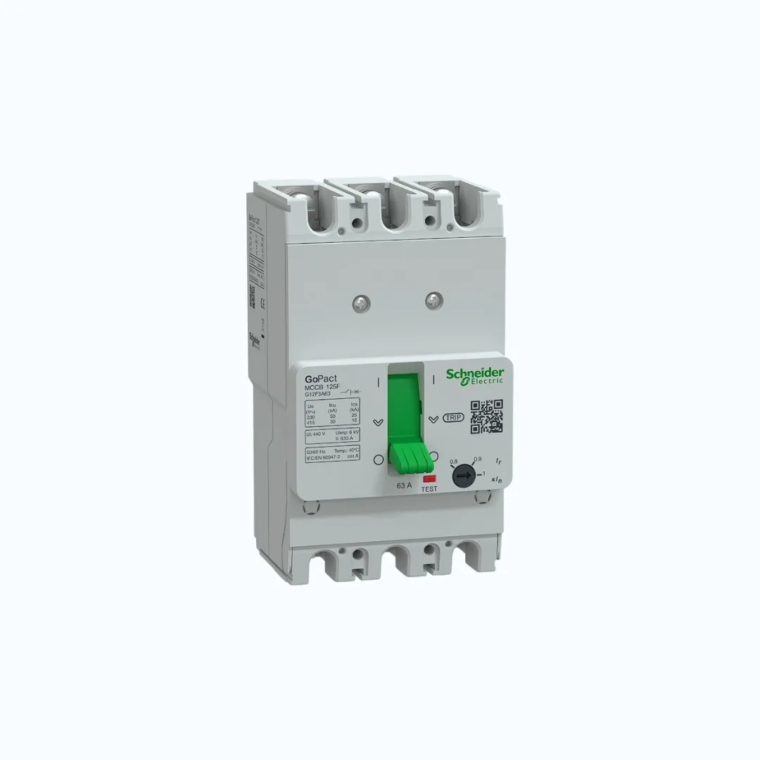 Schneider MCCB Adjustable- 30 kA at 415 V AC/4P 63A-G12F4A63