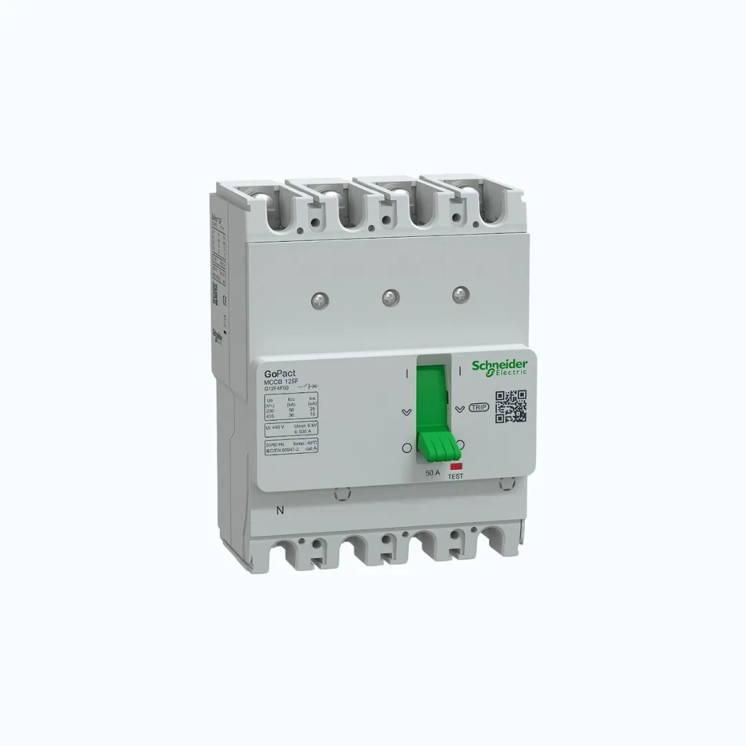 Schneider MCCB Fixed- 30 kA at 415 V AC/4P 50A-G12F4F50