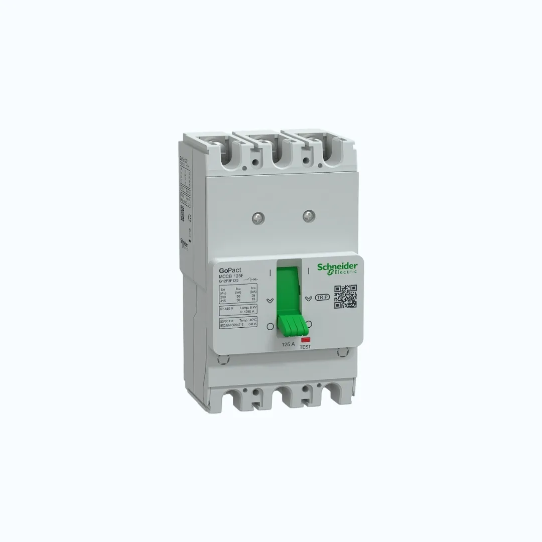 Schneider MCCB Fixed- 30 kA at 415 V AC/3P 125A- G12F3F125