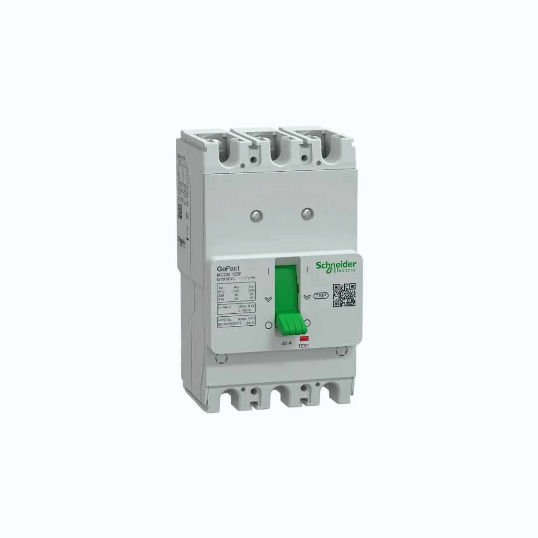 Schneider MCCB Fixed- 30 kA at 415 V AC/3P 40A- G12F3F40