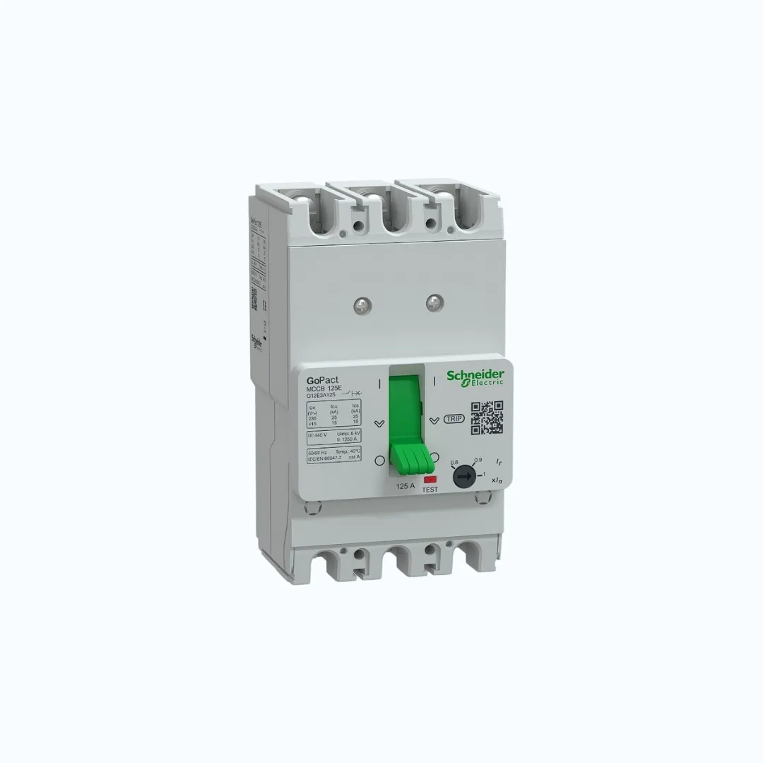 Schneider MCCB Adjustable- 15 kA at 415 V AC/3P 125A- G12E3A125