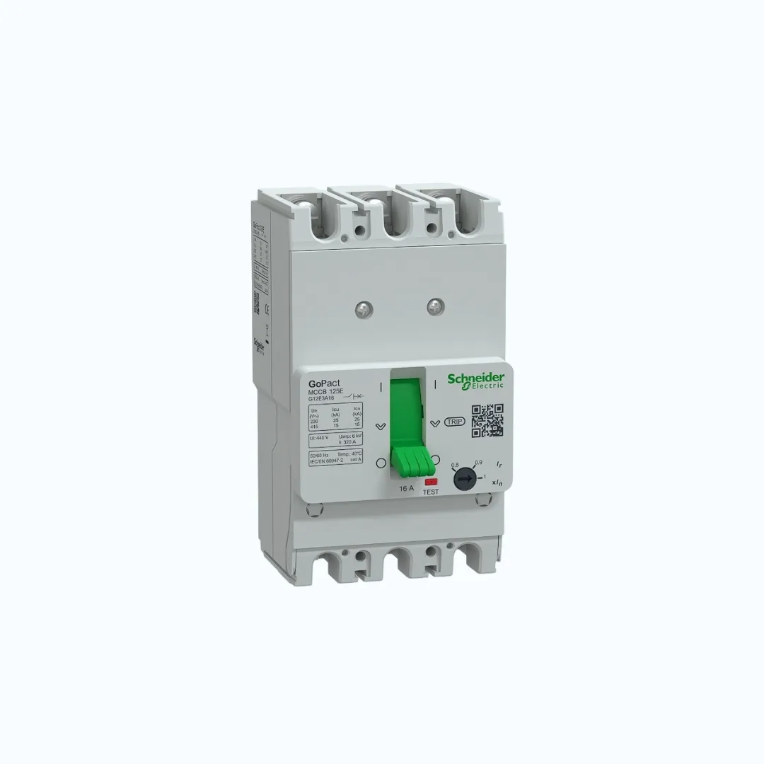 Schneider MCCB Adjustable- 15 kA at 415 V AC/3P 16A-G12E3A16