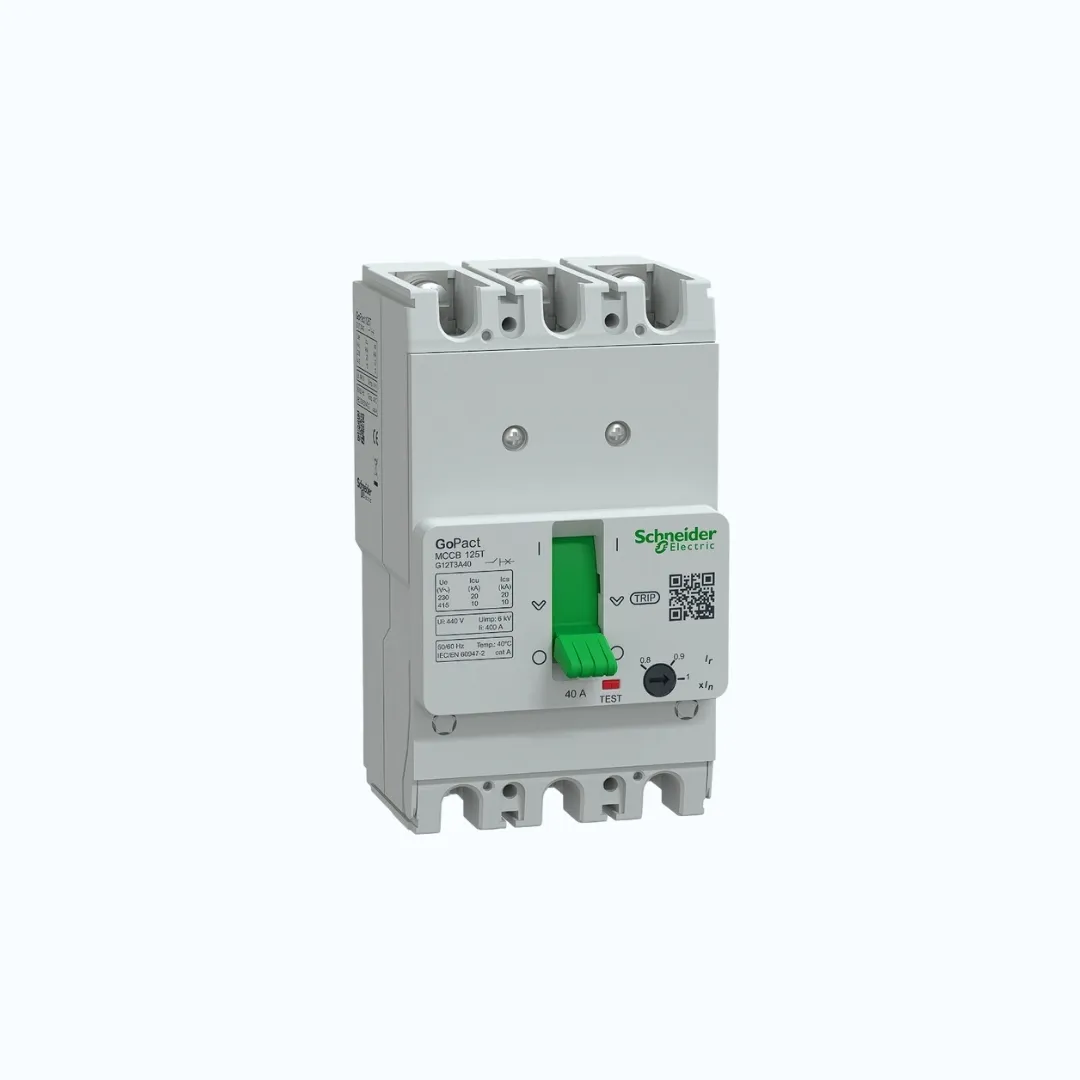 Schneider MCCB Adjustable- 10 kA at 415 V AC/4P 40A-G12T4A40