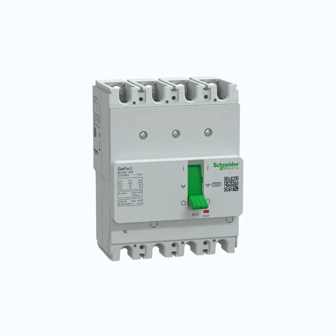 Schneider MCCB Fixed- 10 kA at 415 V AC/4P 63A-G12T4F63