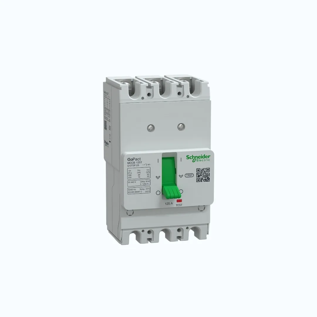 Schneider MCCB Fixed- 10 kA at 415 V AC/3P 125A- G12T3F125