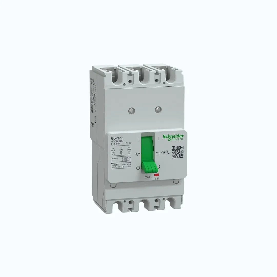 Schneider MCCB Fixed- 10 kA at 415 V AC/3P 63A- G12T3F63