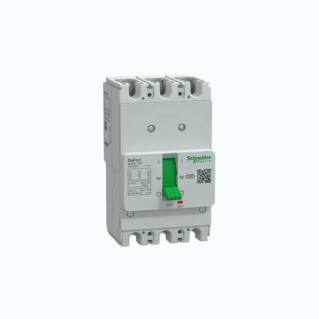 Schneider MCCB Fixed- 10 kA at 415 V AC/3P 25A-G12T3F25