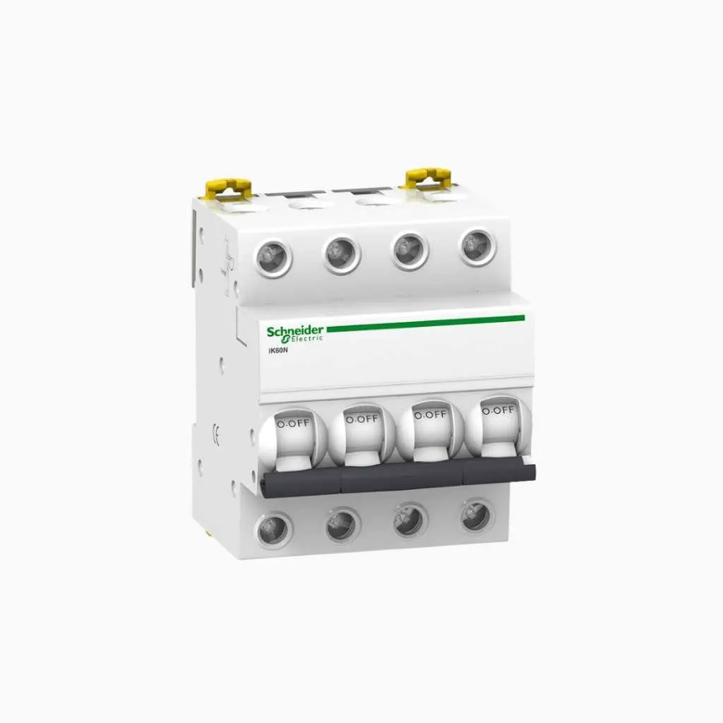 Schneider MCB Acti 9 iK60N 4P 20A 6kA